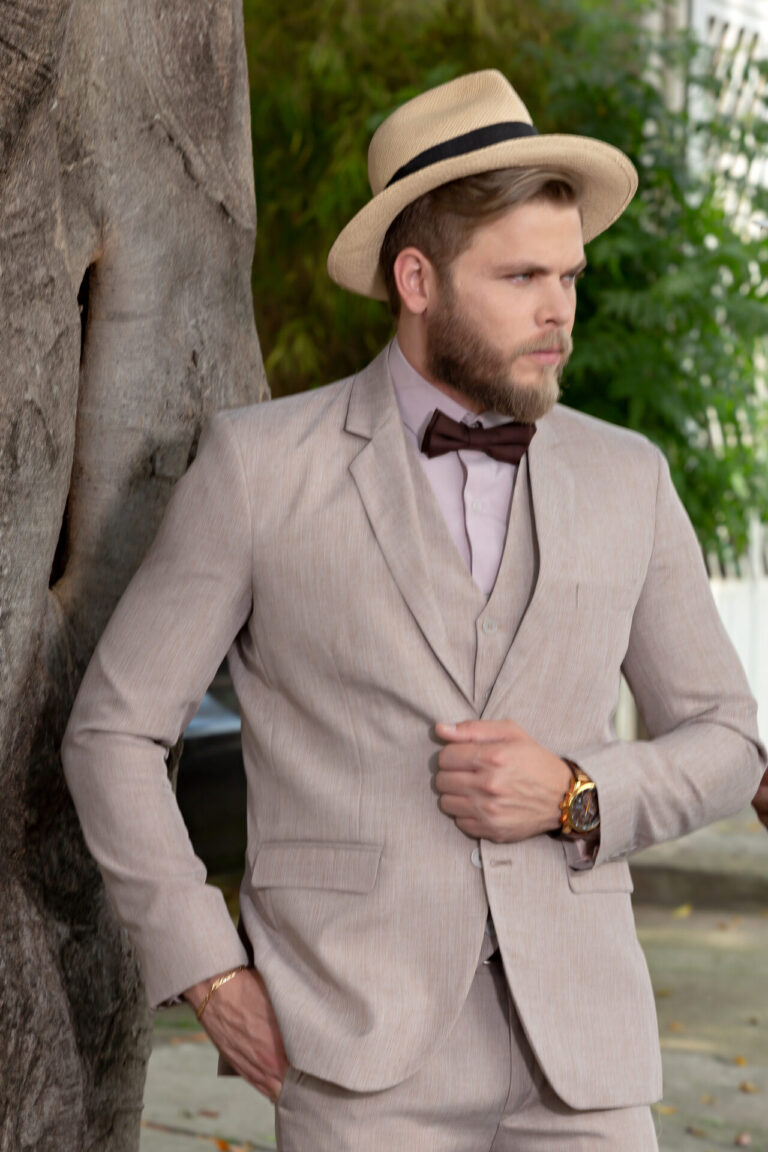 TERNO SLIM – MELANGE CARAMELO